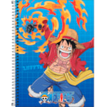 Caderno Universitário Tilibra Espiral One Piece 10 Matéria Capa Dura 1