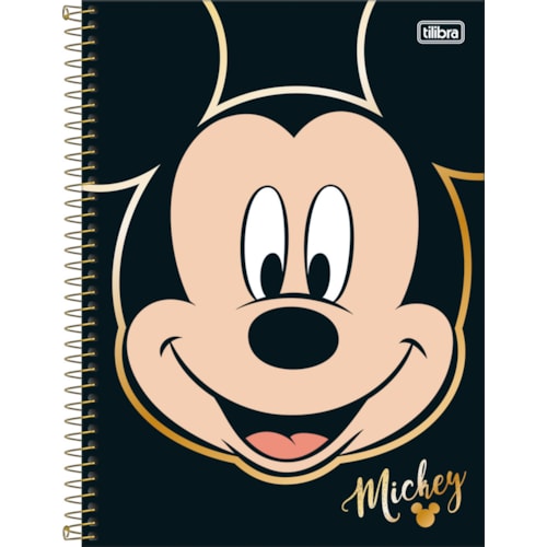 Caderno Universitário Tilibra Mickey 10 Matérias 160Fl