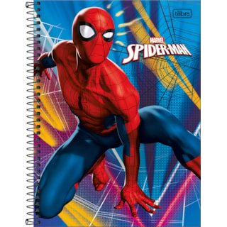 Caderno Universitário Tilibra Spider Man Fit 1 Matéria 80Fl