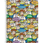 Caderno Universitário Tilibra Toy Story Light Capa Dura 80FL
