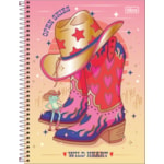 Caderno Universitário Tilibra West Girl 1 Matéria 80Fl