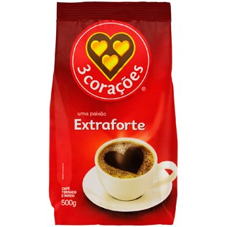 Café 3 Corações Almofada Extra Forte 500g