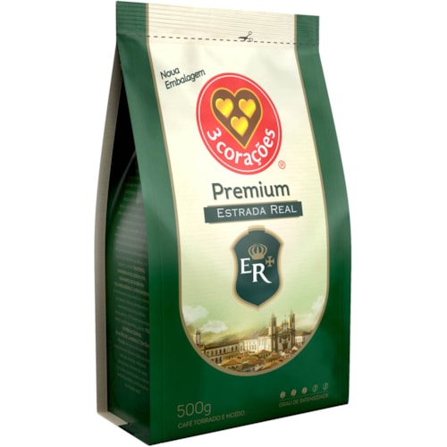 Café 3 Corações Estrada Real Almofada 500g