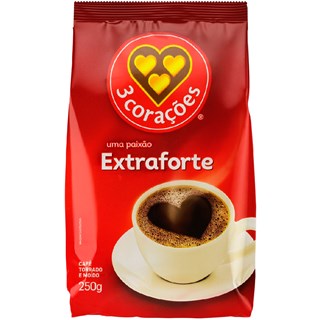 Café 3 Corações Extra Forte Almofada 250g