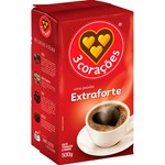 Café 3 Corações Vácuo Extra Forte 500g