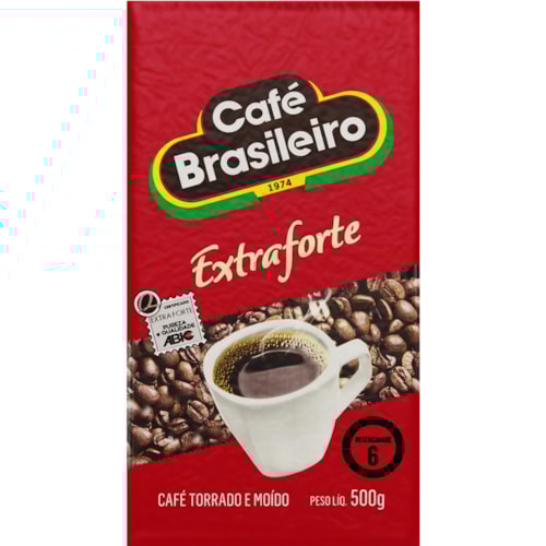 Café Brasileiro Extra Forte Vácuo 500g