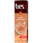 Café Com Leite Em Cápsulas 3 Corações 10X9g