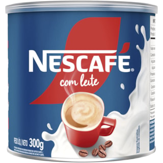 Café Com Leite Nescafé Lata 300g