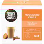 Café Em Cápsulas Nescafé Dolce Gusto Mochaccino Com Canela 172g