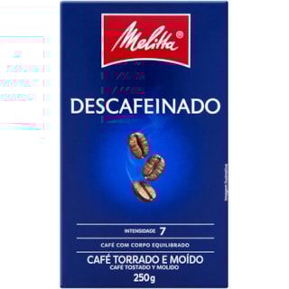 Café Melitta Descafeinado A Vácuo 250g