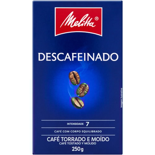 Café Melitta Descafeinado A Vácuo 250g