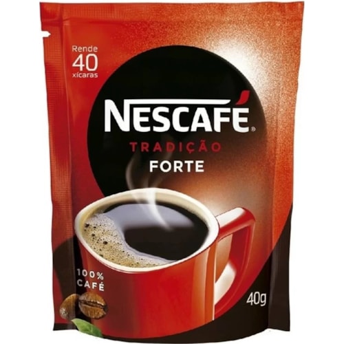 Café Nescafé Solúvel Tradicional Forte Sachê 40g