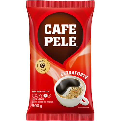Café Pelé Extra Forte Almofada 500g