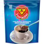 Café Solúvel 3 Corações Descafeinado 40g