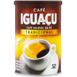 Café Solúvel Iguaçú em Pó Lata 100g