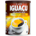 Café Solúvel Iguaçú em Pó Lata 200g