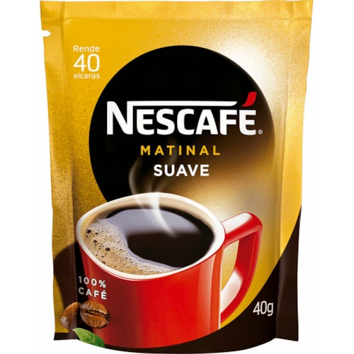 Café Solúvel Matinal Nescafé Suave 40g