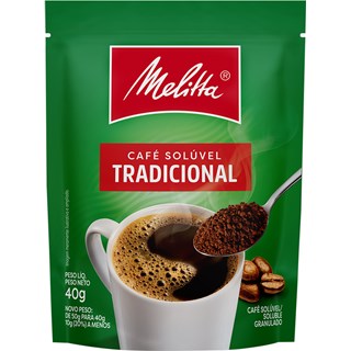 Café Solúvel Melitta Tradicional Sachê 40g