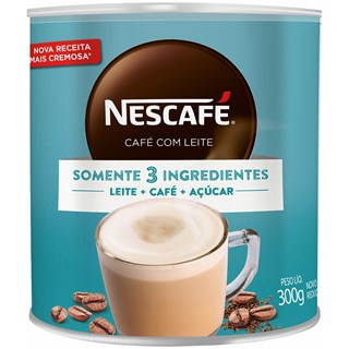 Café Solúvel Nescafé Com Leite Instantâneo 300g