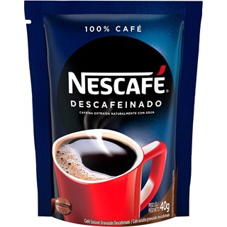 Café Solúvel Nescafé Descafeinado Sachet 40g
