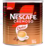 Café Solúvel Nescafé Dolca Cremoso Lata 150g