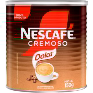 Café Solúvel Nescafé Dolca Cremoso Lata 150g