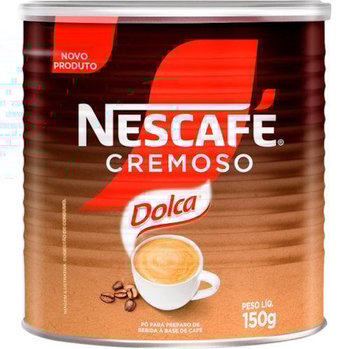 Café Solúvel Nescafé Dolca Cremoso Lata 150g