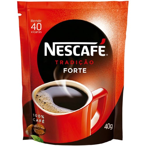 Café Solúvel Nescafé Forte Sachet 40g Leve 24 Pague 22