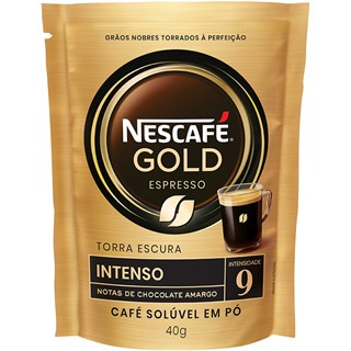 Café Solúvel Nescafé Gold Intenso 9 Sachet 40g