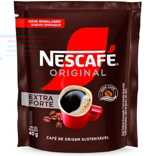 Café Solúvel Nescafé Original Extra Forte 40g
