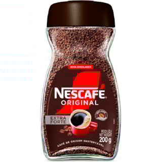 Café Solúvel Nescafé Original ExtraForte Vidro 200g