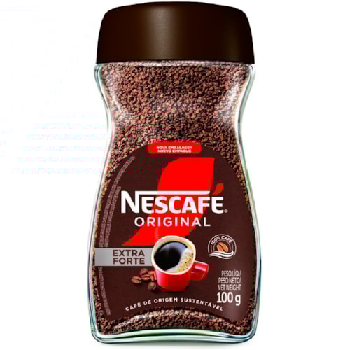 Café Solúvel Nescafé Original Vidro 100g