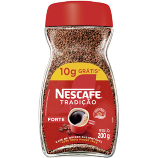Café Solúvel Nescafé Tradição Forte 200g Promo