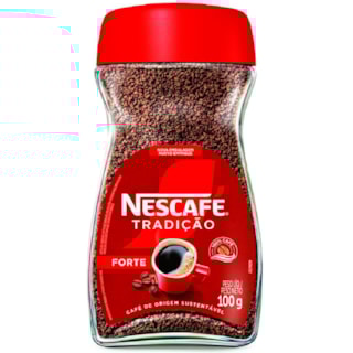 Café Solúvel Nescafé Tradição Vidro 100g