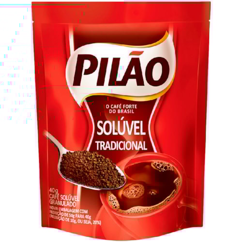Café Solúvel Pilão Tradicional Pouch 40g