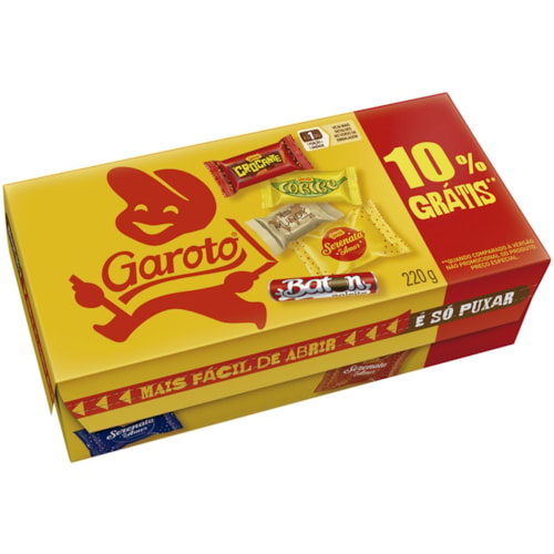 Caixa de Bombom Garoto Especialidades 220g Promo