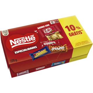 Caixa de Bombom Nestlé Especialidades 220g Promo