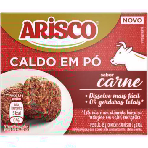 Caldo Arisco de Carne Pó 35g