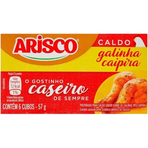 Caldo de Galinha Caipira Arisco 57g