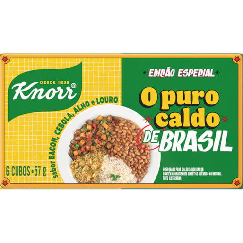 Caldo Knorr Bacon Cebola Alho Louro 57g