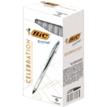 Caneta BIC Cristal Celebration Silver 25Un