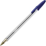 Caneta Bic Esferográfica Azul Cristal 4 Unidades