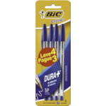 Caneta Esferográfica Bic Cristal Leve 4 Pague 3 Unidades