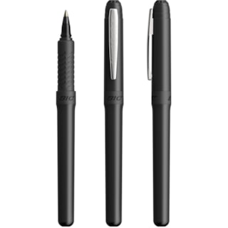 Caneta Esferográfica BIC Grip Roller Preta 0.76Un