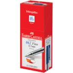 Caneta Esferográfica Faber-Castell Fine Azul