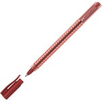 Caneta Esferográfica Faber-Castell Grip Stick Vermelha