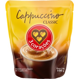 Cappuccino 3 Corações 100g