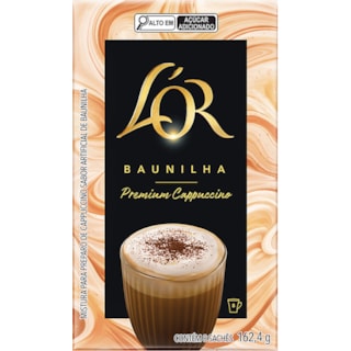 Cappuccino Lor Premium Baunilha Solúvel 156,8g