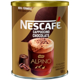 Cappuccino Nescafé Alpino Chocolate 180g