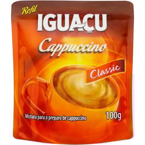 Cappucino Iguaçu Classic Refil Sachet 100g